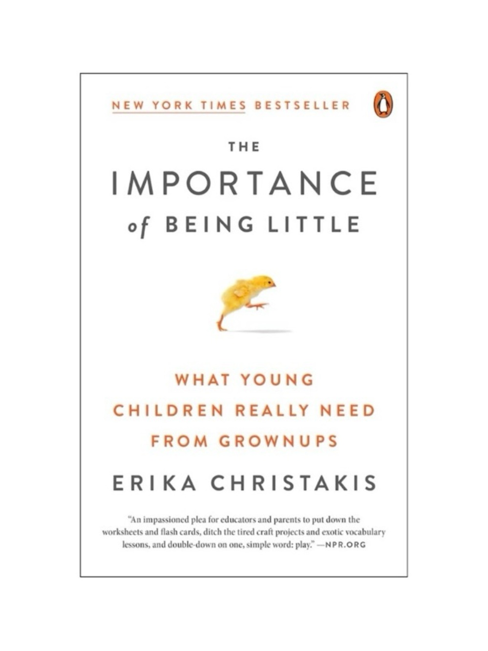 The Importance Of Being Little | Book for Parents and Teachers